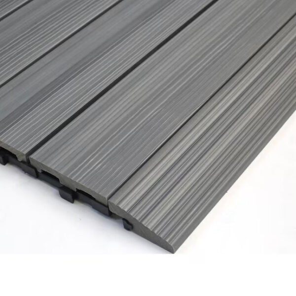 2-in x 12-in 4-Pack Prefinished Composite Deck Tile (1-sq ft) - Image 5