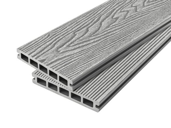 2.4m Woodgrain Effect Reversible Composite Decking Board - Image 5