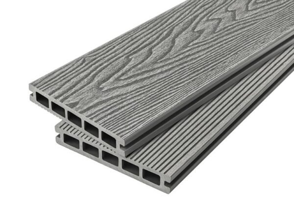 2.4m Woodgrain Effect Reversible Composite Decking Board - Image 8