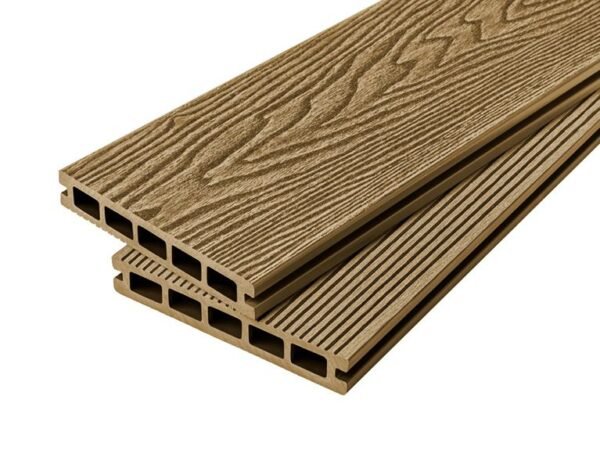 2.4m Woodgrain Effect Reversible Composite Decking Board - Image 9